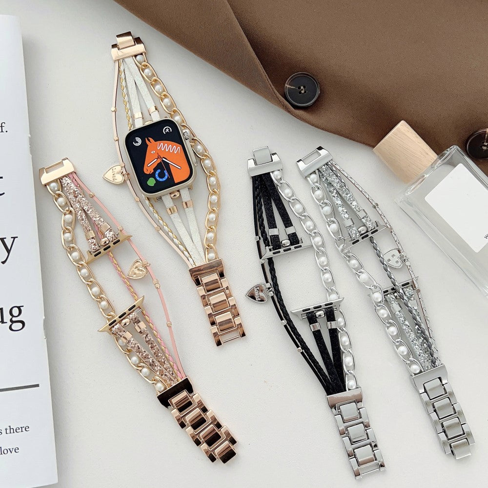 Mega kønt Universal Apple  Rem - Guld#serie_1