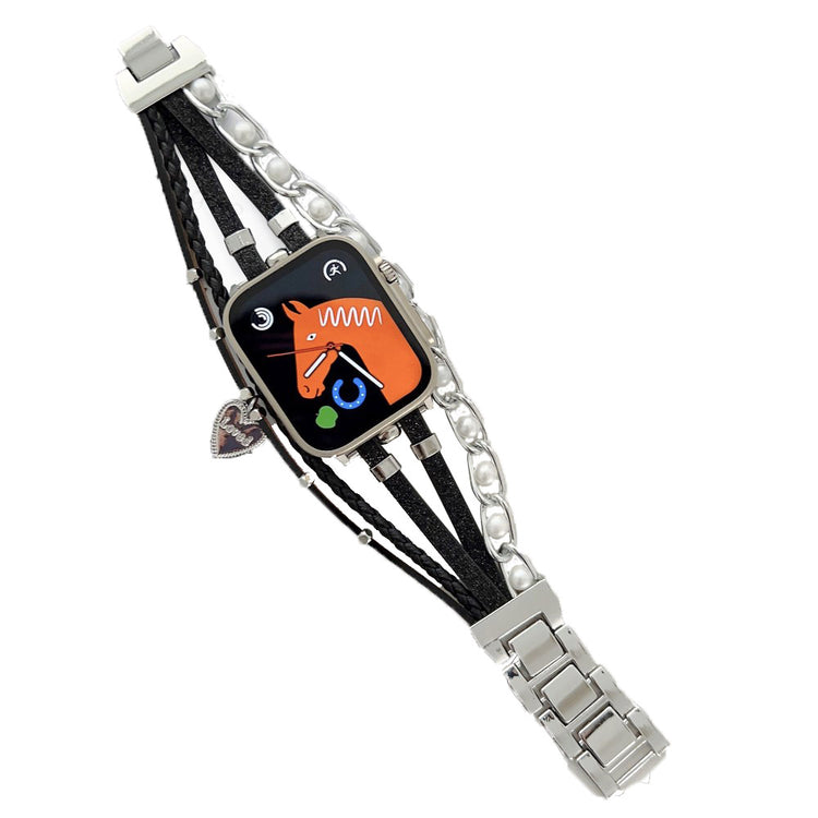 Mega kønt Universal Apple  Rem - Sort#serie_2