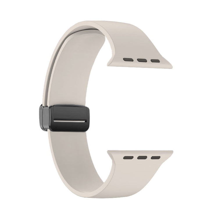 Klassisk Silikone Universal Rem passer til Apple Smartwatch - Hvid#serie_12