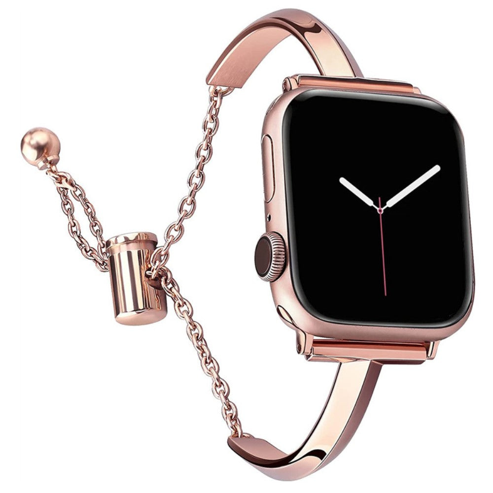Helt Vildt Kønt Metal Universal Rem passer til Apple Smartwatch - Pink#serie_3