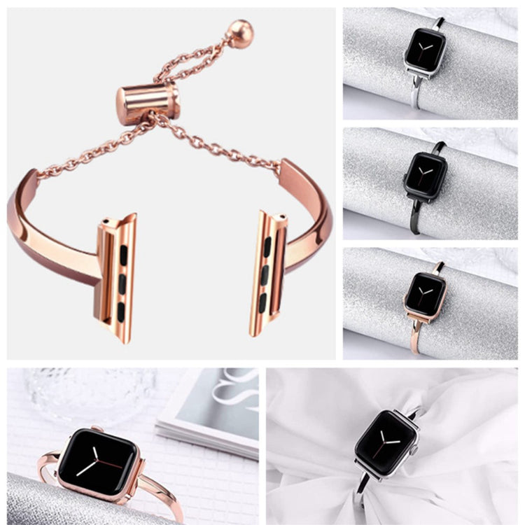 Helt Vildt Kønt Metal Universal Rem passer til Apple Smartwatch - Pink#serie_3