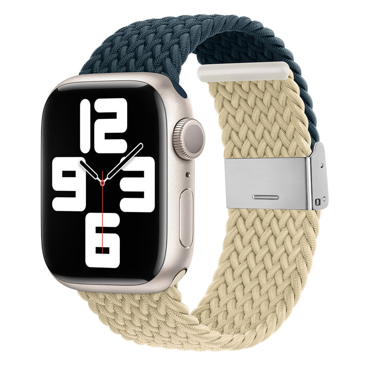 Glimrende Nylon Universal Rem passer til Apple Smartwatch - Blå#serie_5