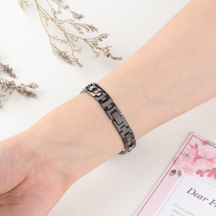 Meget Elegant Metal Universal Rem passer til Apple Smartwatch - Sort#serie_1