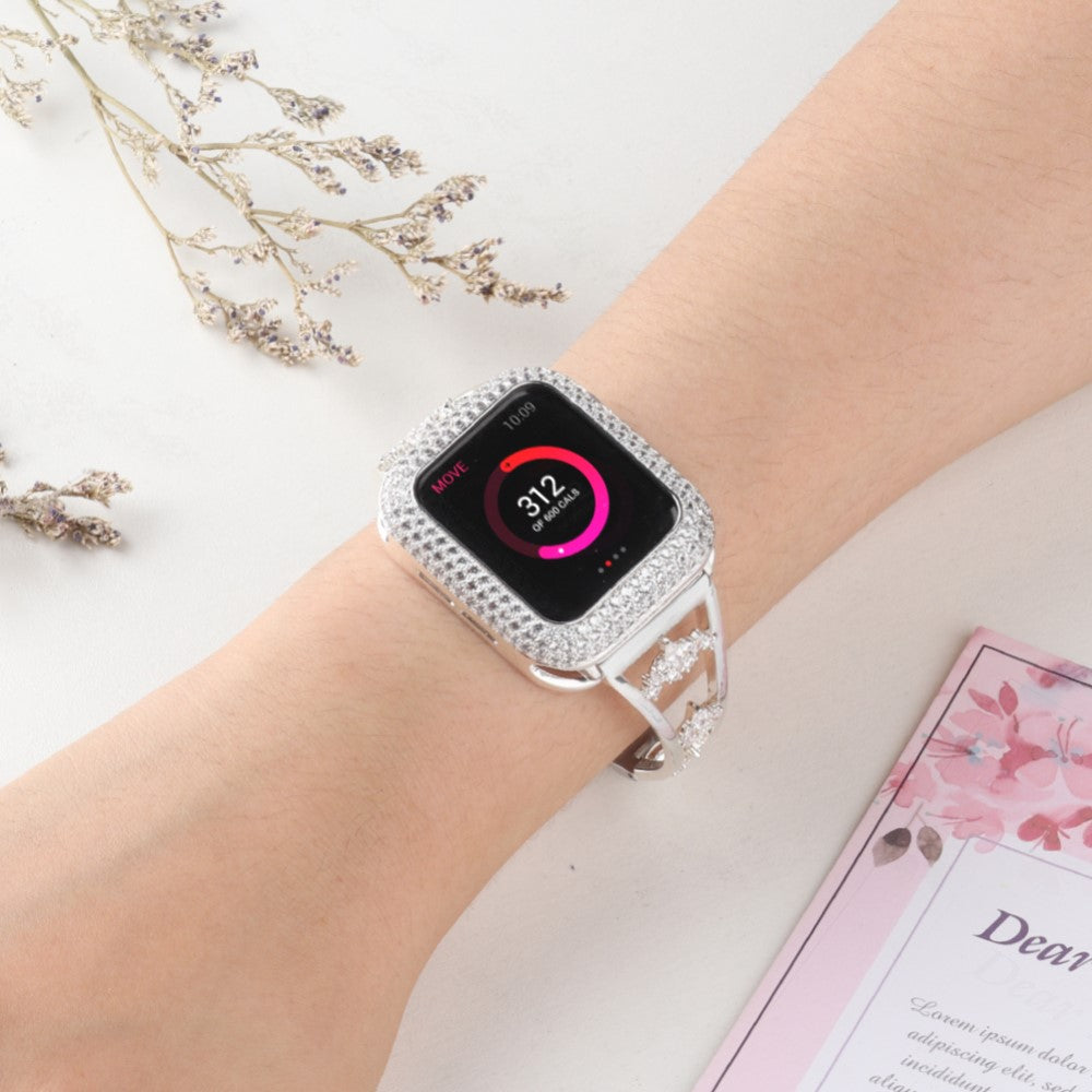 Meget Elegant Metal Universal Rem passer til Apple Smartwatch - Sølv#serie_3