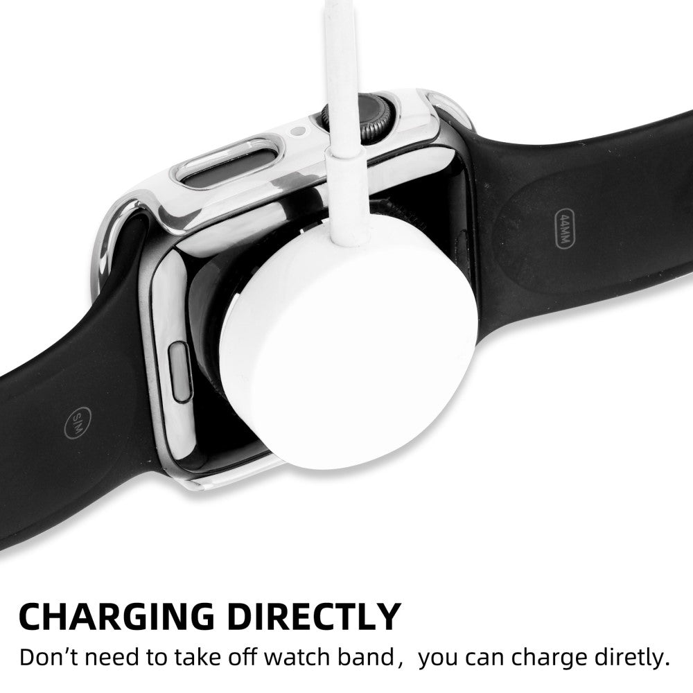 Vildt Flot Universal Apple Cover med Skærmbeskytter i Plastik og Hærdet Glas - Hvid#serie_3