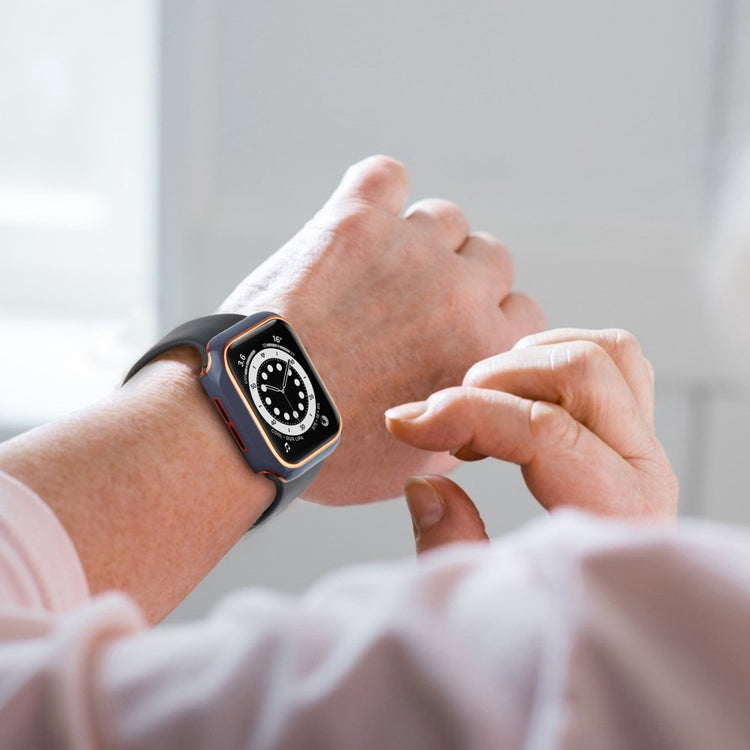 Vildt Flot Universal Apple Cover med Skærmbeskytter i Plastik og Hærdet Glas - Blå#serie_9