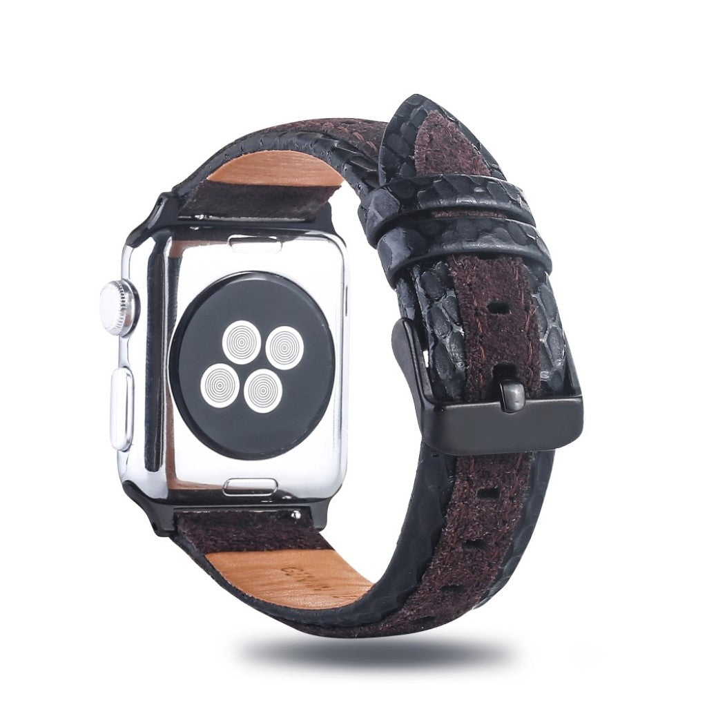 Super flot Apple Watch Series 4 40mm Ægte læder Rem - Flerfarvet#serie_2