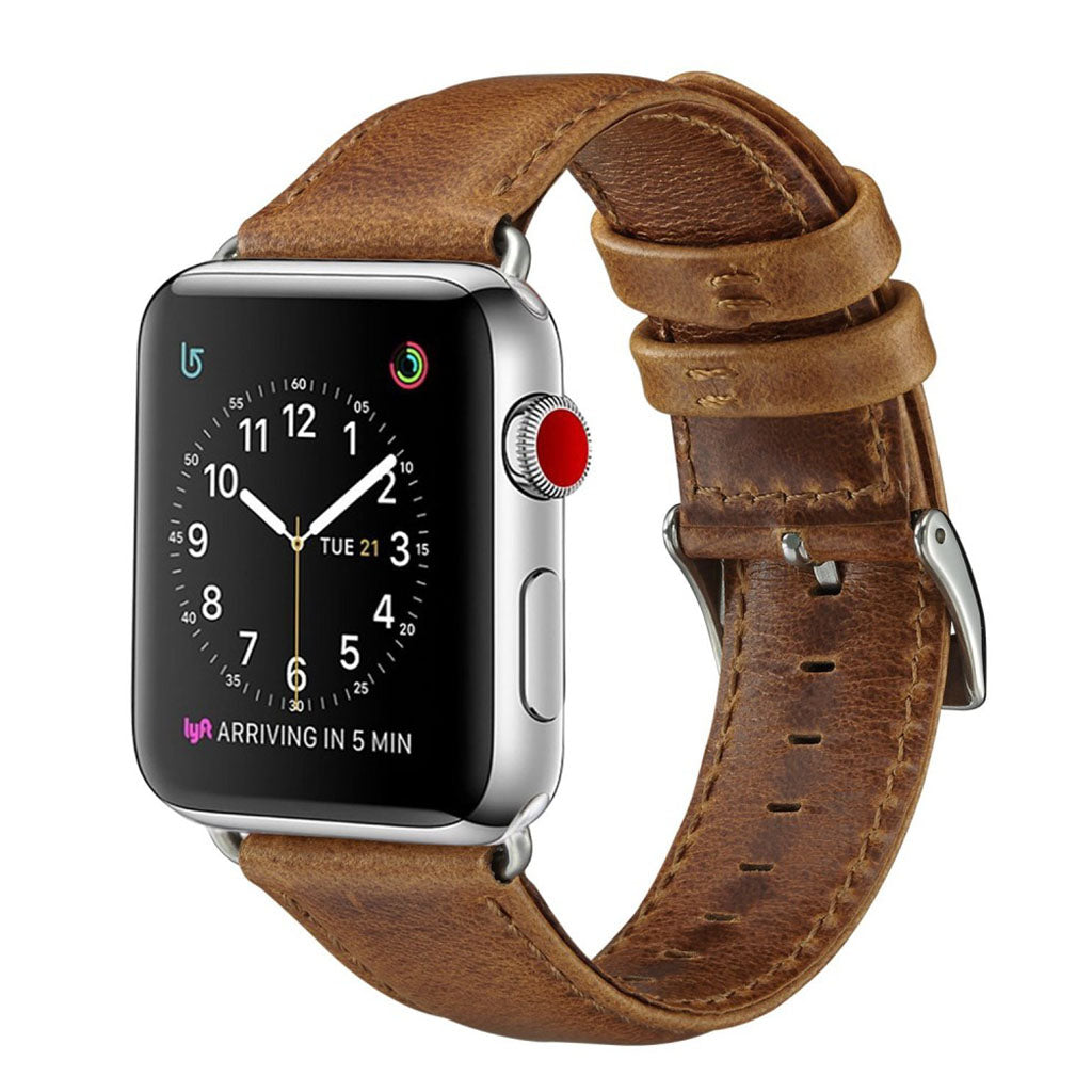 Eminent Apple Watch Series 4 40mm Γgte lΓ¦der Rem - Brun#serie_1