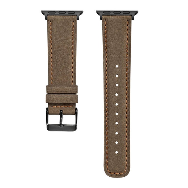 Meget fantastisk Apple Watch Series 4 40mm Ægte læder Rem - Brun#serie_3