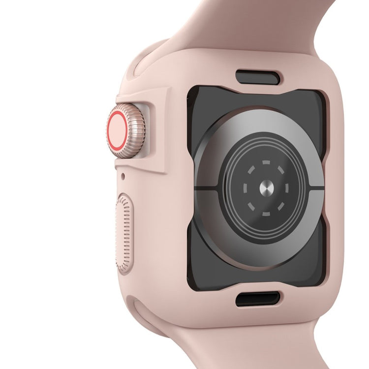 Mega Godt Apple Watch Series 5 40mm / Apple Watch 40mm Silikone Cover - Pink#serie_4