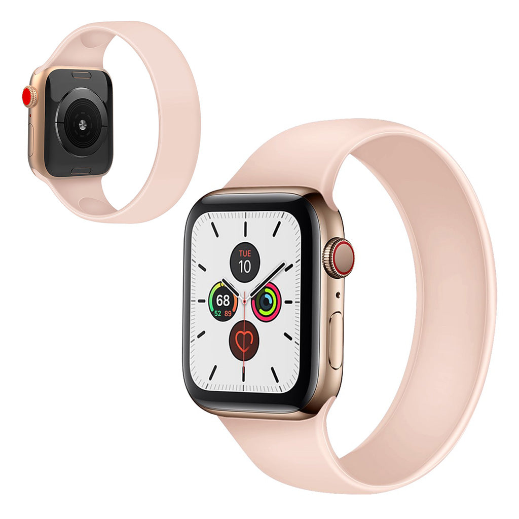 Super slidstærk Universal Apple Silikone Rem - Størrelse: L - Pink#serie_4