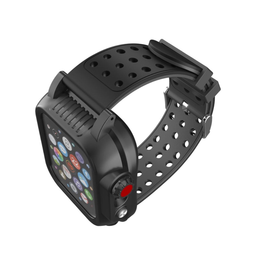 Super slidstærk Universal Apple Silikone Rem - Sort#serie_145