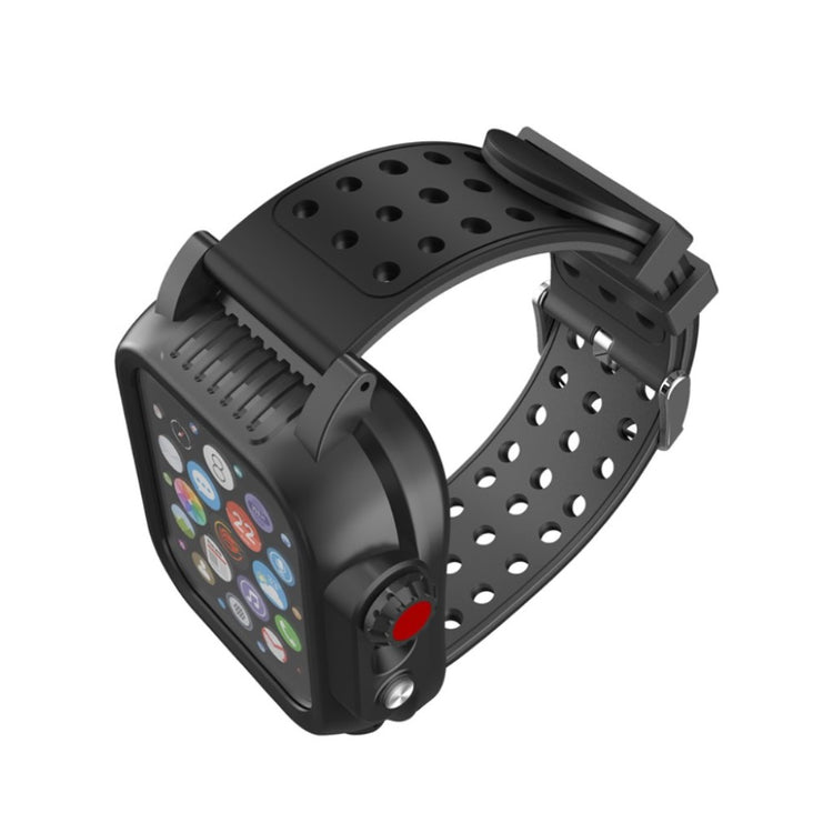 Super slidstærk Universal Apple Silikone Rem - Sort#serie_145