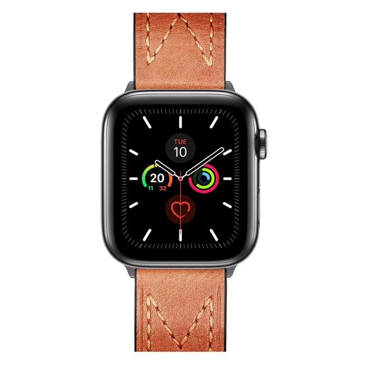 Stilren Universal Apple Ægte læder Rem - Brun#serie_3