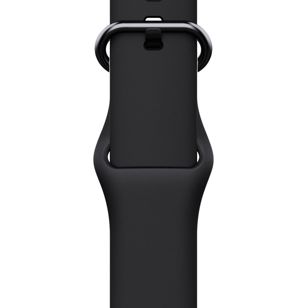 Apple Watch Series 5 44mm / Apple Watch 44mm Silikone Rem - Sort#serie_2