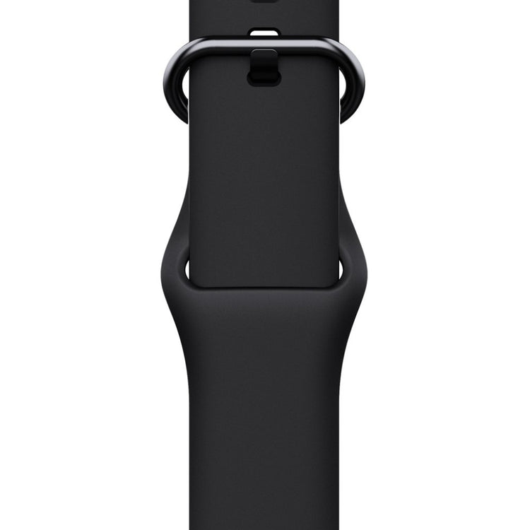 Apple Watch Series 5 44mm / Apple Watch 44mm Silikone Rem - Sort#serie_2