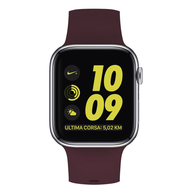 Apple Watch Series 5 44mm / Apple Watch 44mm Silikone Rem - Lilla#serie_3