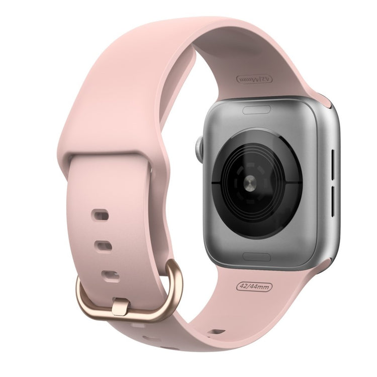 Apple Watch Series 5 44mm / Apple Watch 44mm Silikone Rem - Pink#serie_4