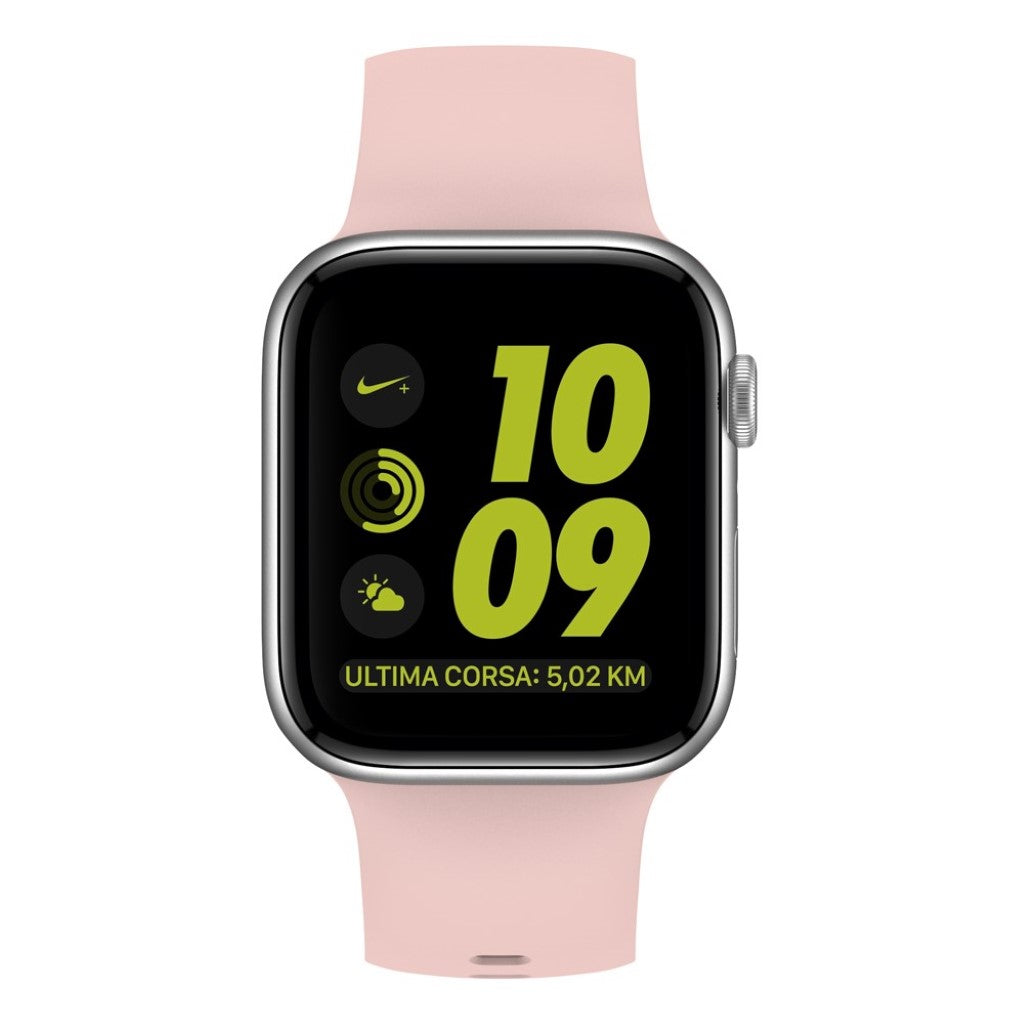 Apple Watch Series 5 44mm / Apple Watch 44mm Silikone Rem - Pink#serie_4