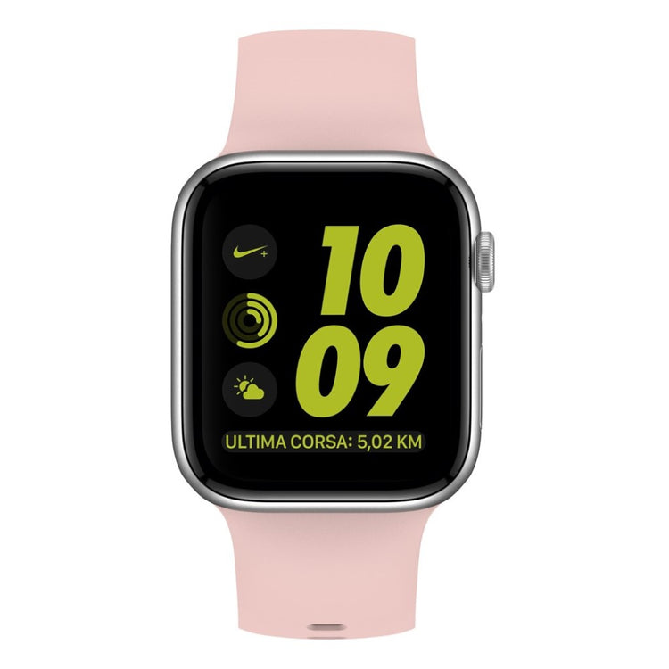 Apple Watch Series 5 44mm / Apple Watch 44mm Silikone Rem - Pink#serie_4