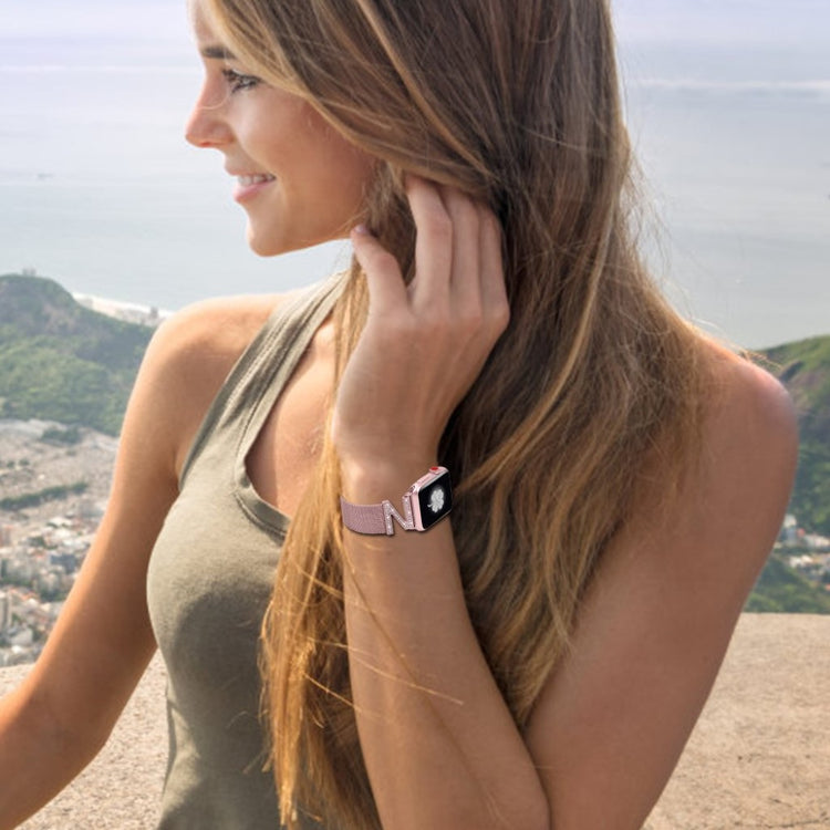 Sejt Apple Watch Series 5 44mm / Apple Watch 44mm Metal Rem - Pink#serie_4