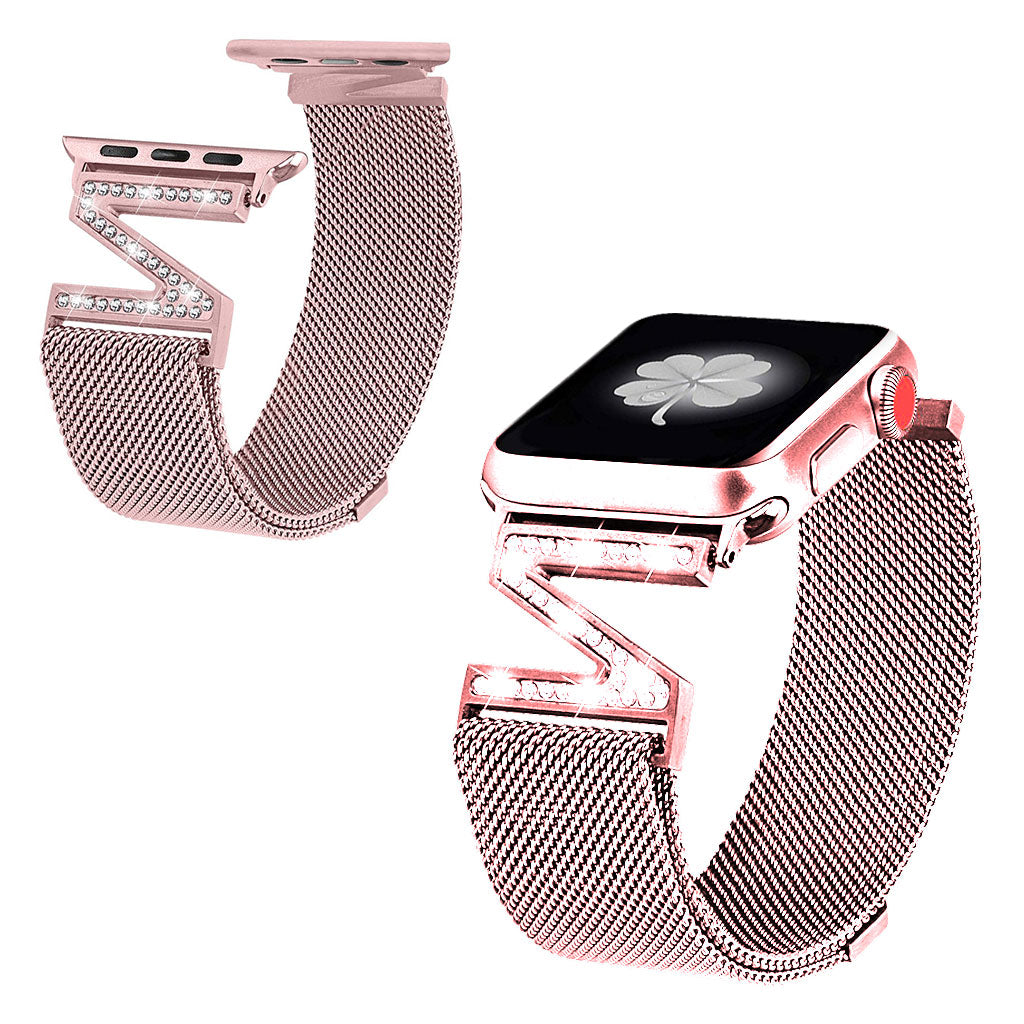 Sejt Apple Watch Series 5 44mm / Apple Watch 44mm Metal Rem - Pink#serie_4