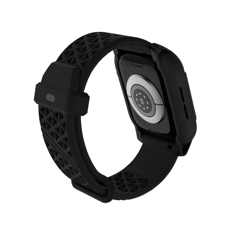 Apple Watch Series 5 44mm / Apple Watch 44mm Silikone Rem - Sort#serie_1