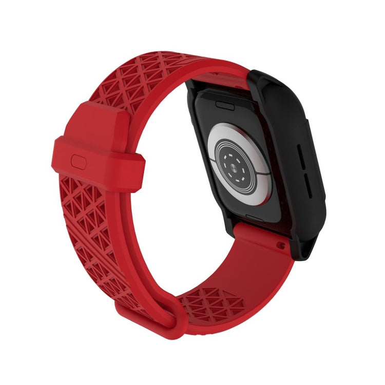 Apple Watch Series 5 44mm / Apple Watch 44mm Silikone Rem - Rød#serie_3