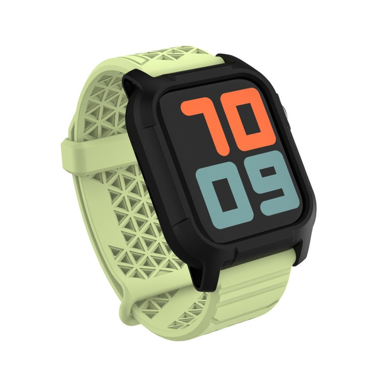 Apple Watch Series 5 44mm / Apple Watch 44mm Silikone Rem - Grøn#serie_7