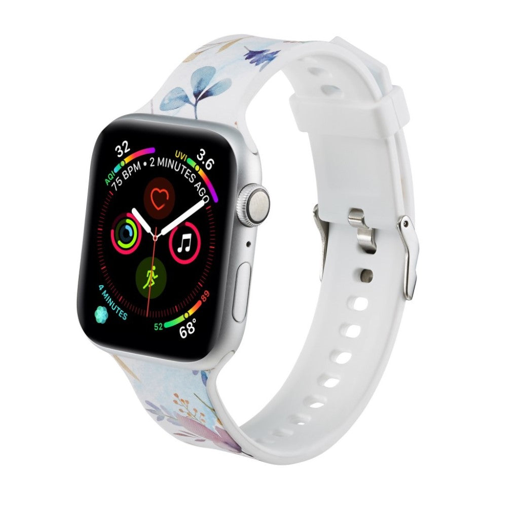 Super flot Apple Watch Series 5 44mm Silikone Rem - Flerfarvet#serie_7
