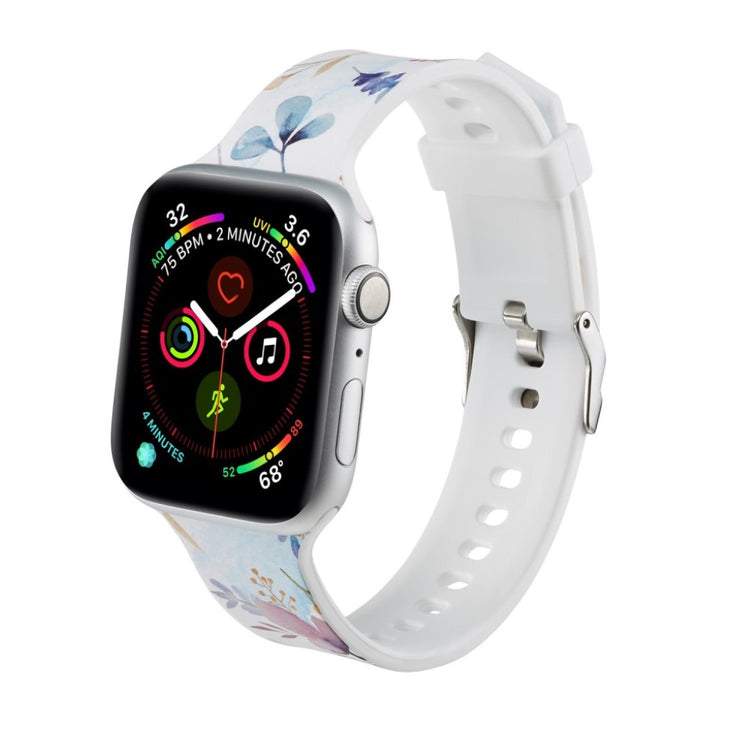 Super flot Apple Watch Series 5 44mm Silikone Rem - Flerfarvet#serie_7