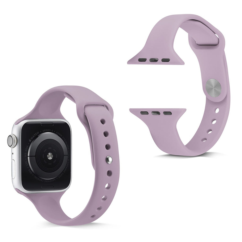 Apple Watch Series 5 44mm / Apple Watch 44mm Silikone Rem - Lilla#serie_12