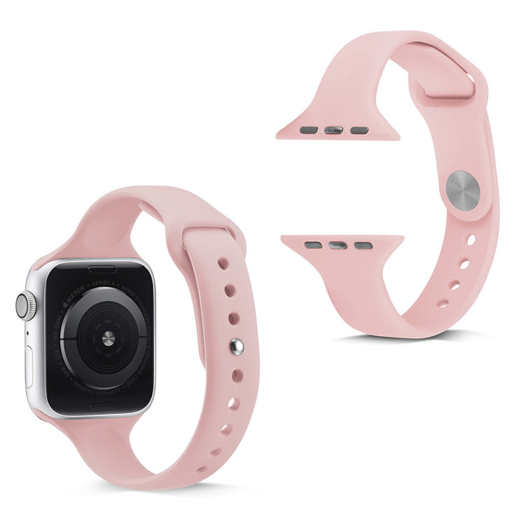 Apple Watch Series 5 44mm / Apple Watch 44mm Silikone Rem - Pink#serie_6