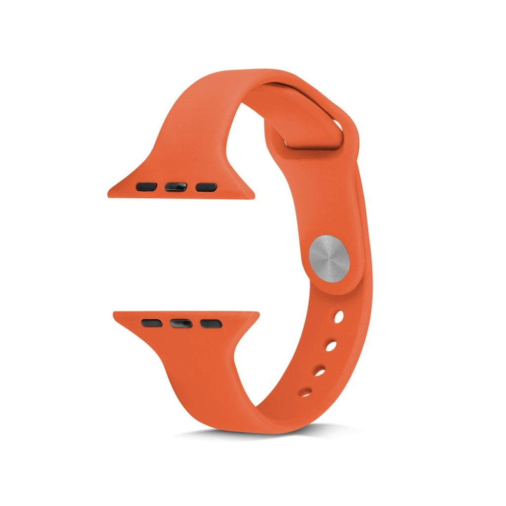 Apple Watch Series 5 44mm / Apple Watch 44mm Silikone Rem - Orange#serie_7