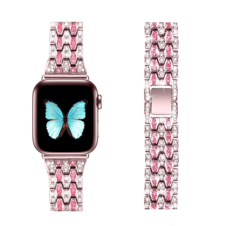 Vildt hårdfør Universal Apple Metal og Rhinsten Rem - Pink#serie_3