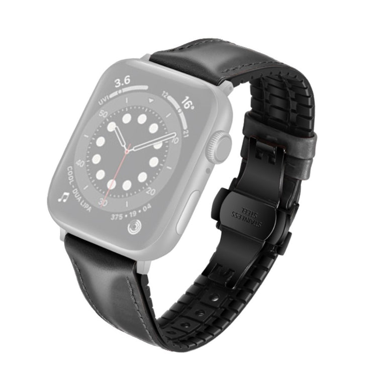 Vildt kønt Universal Apple Kunstlæder Rem - Sort#serie_1