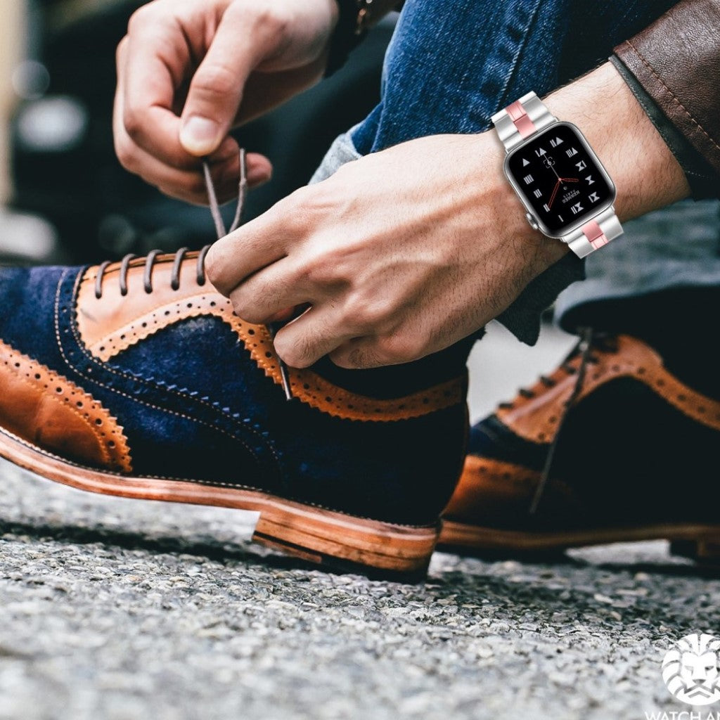 Vildt holdbart Universal Apple Metal Rem - Pink#serie_2