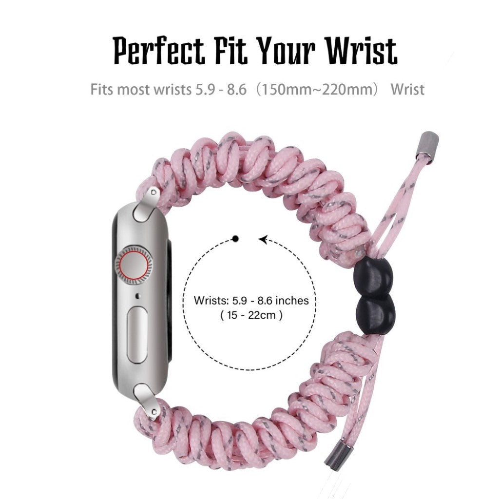 Meget holdbart Universal Apple Nylon Rem - Pink#serie_8