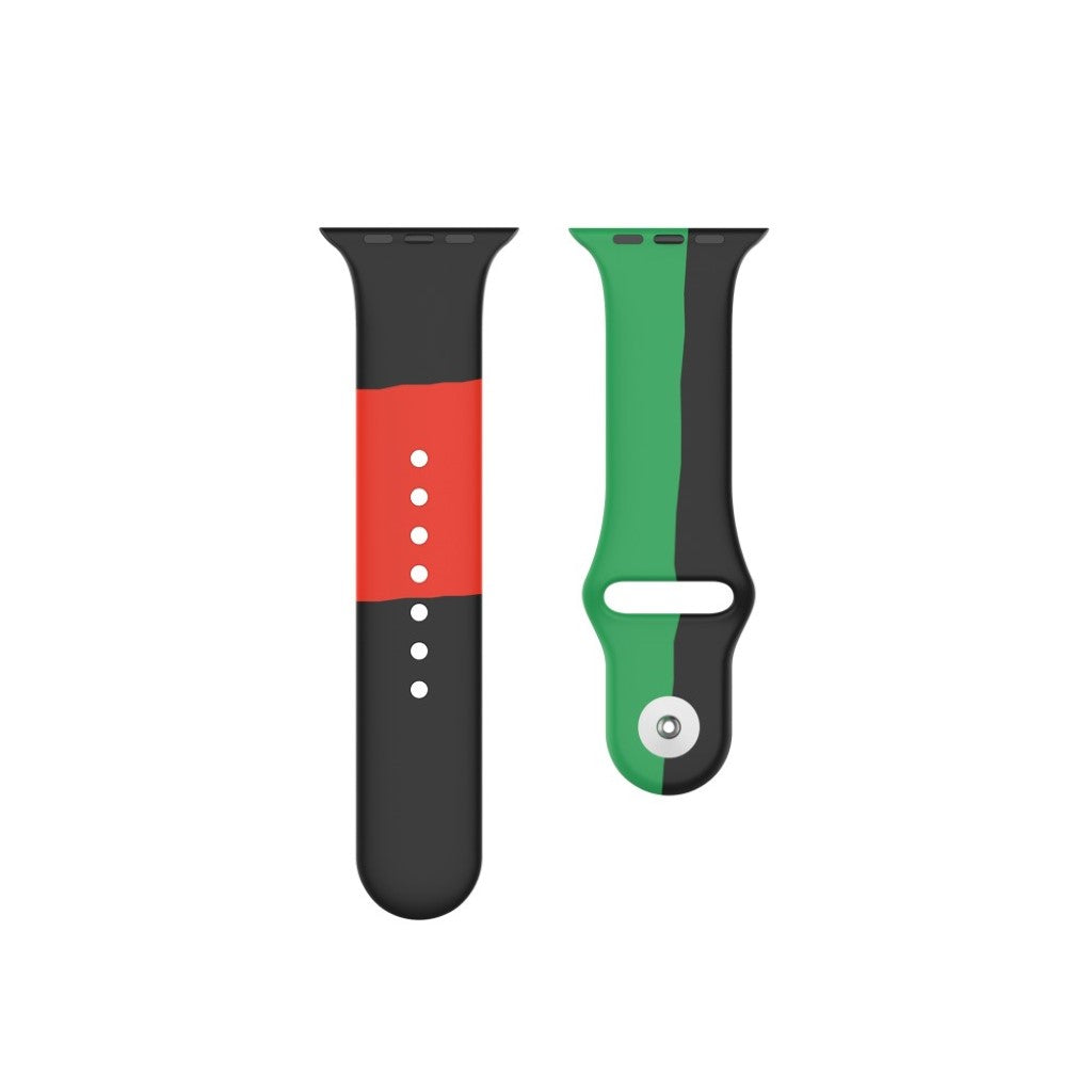 Meget holdbart Universal Apple Silikone Rem - Størrelse: S - Flerfarvet#serie_1