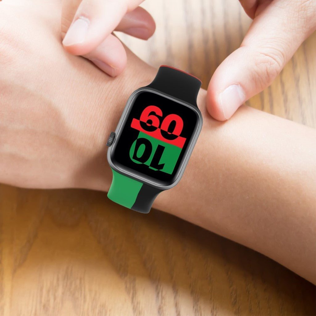 Meget holdbart Universal Apple Silikone Rem - Størrelse: S - Flerfarvet#serie_1