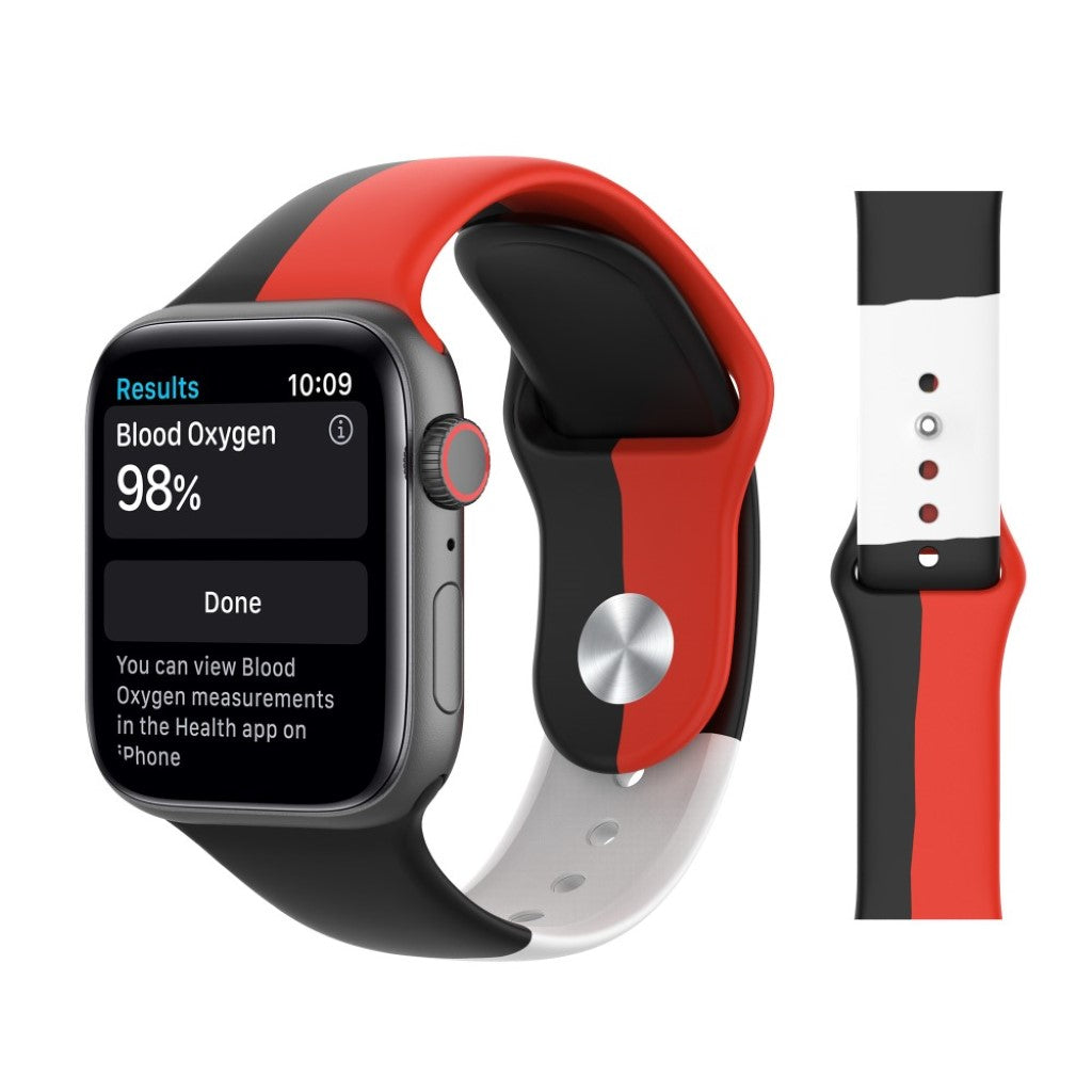 Meget holdbart Universal Apple Silikone Rem - Størrelse: S - Flerfarvet#serie_2