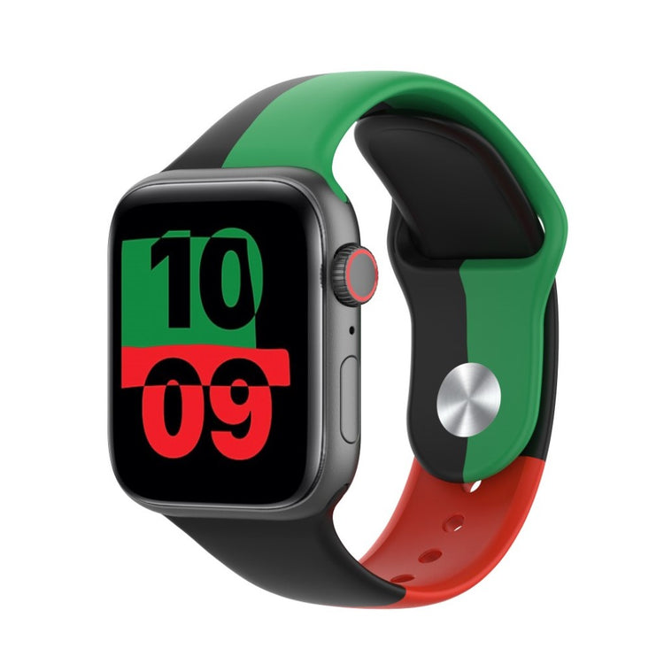 Super smuk Universal Apple Silikone Rem - Størrelse: L - Flerfarvet#serie_1