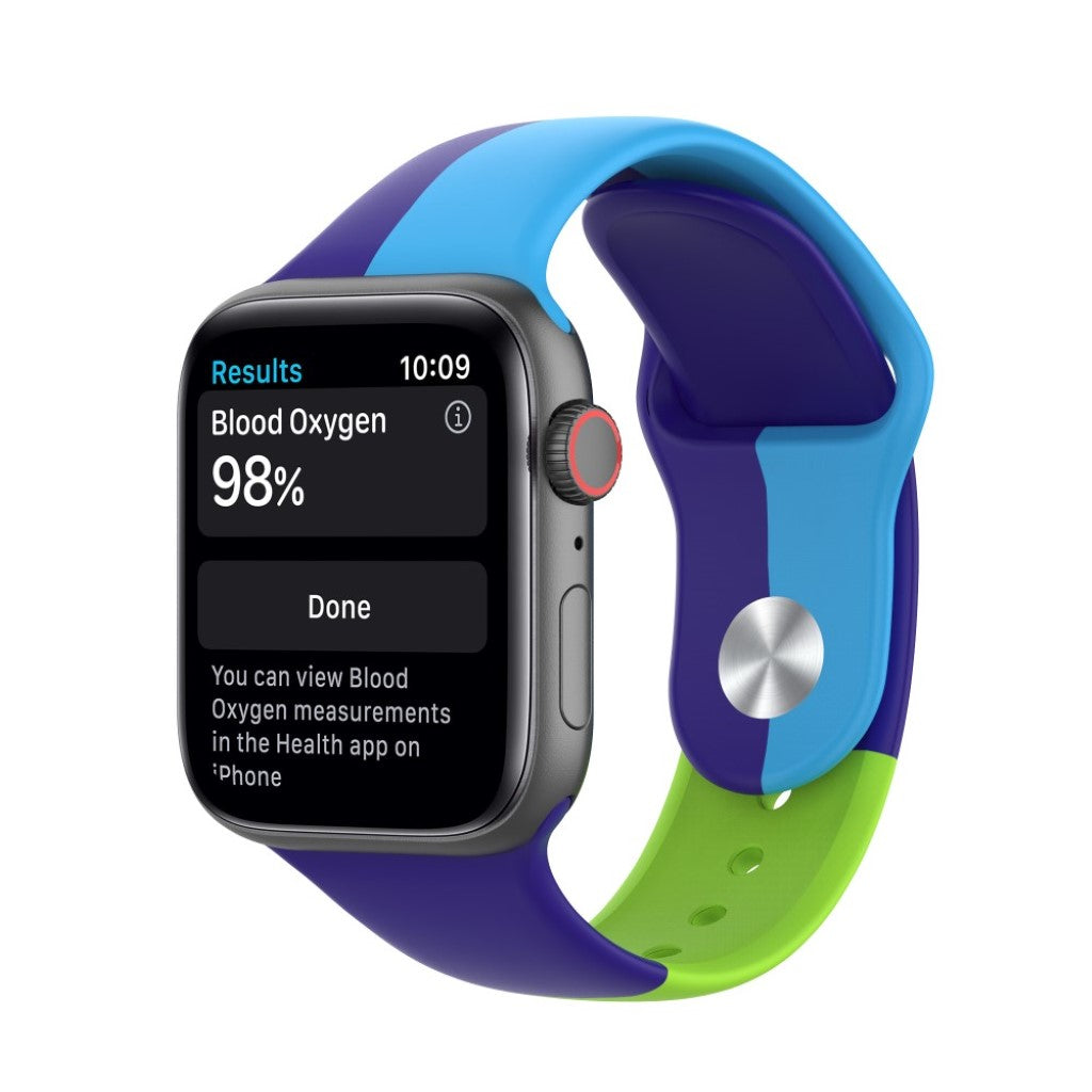 Super smuk Universal Apple Silikone Rem - Størrelse: L - Flerfarvet#serie_6