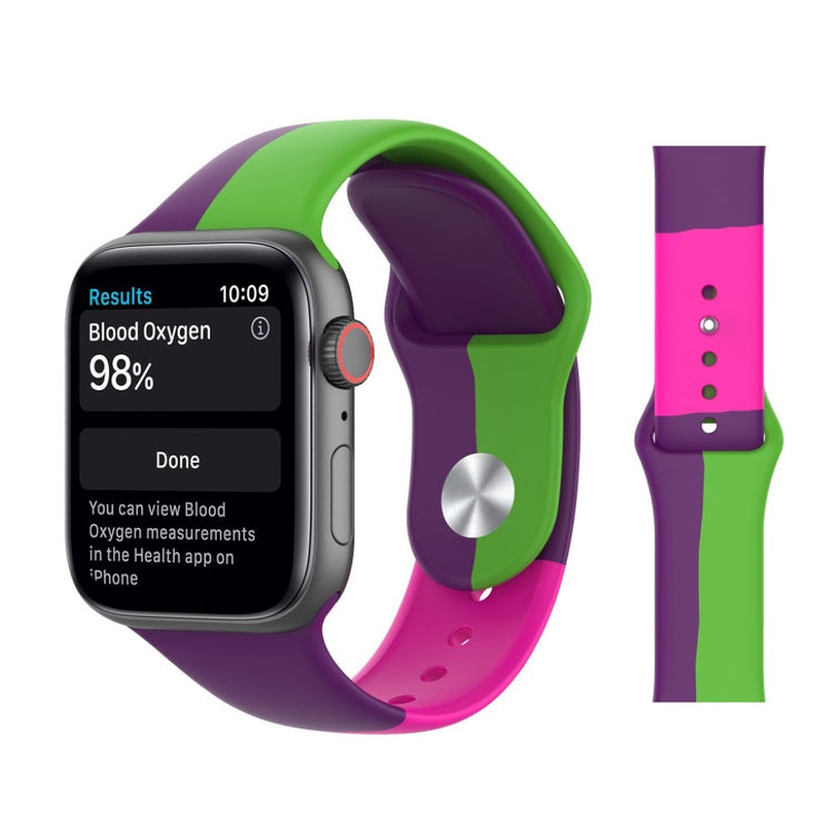 Super smuk Universal Apple Silikone Rem - Størrelse: L - Flerfarvet#serie_7