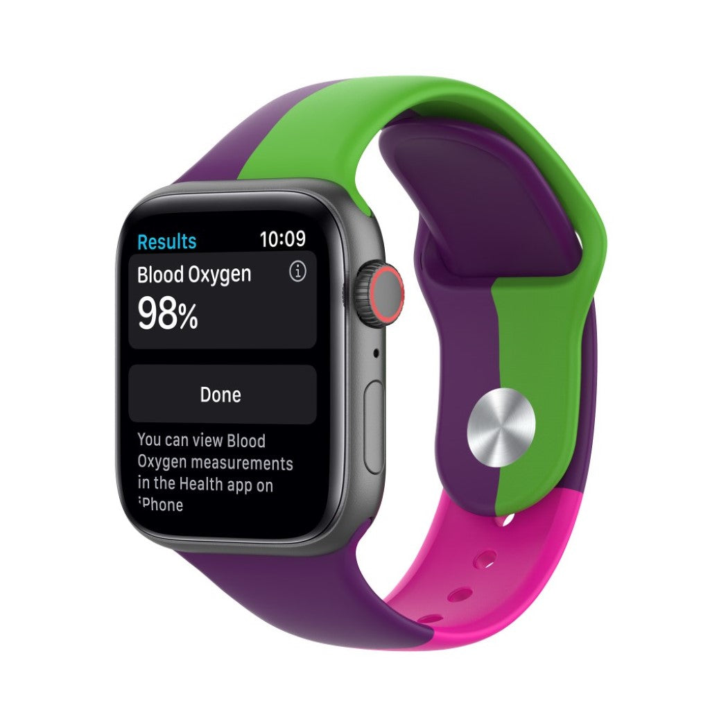 Super smuk Universal Apple Silikone Rem - Størrelse: L - Flerfarvet#serie_7