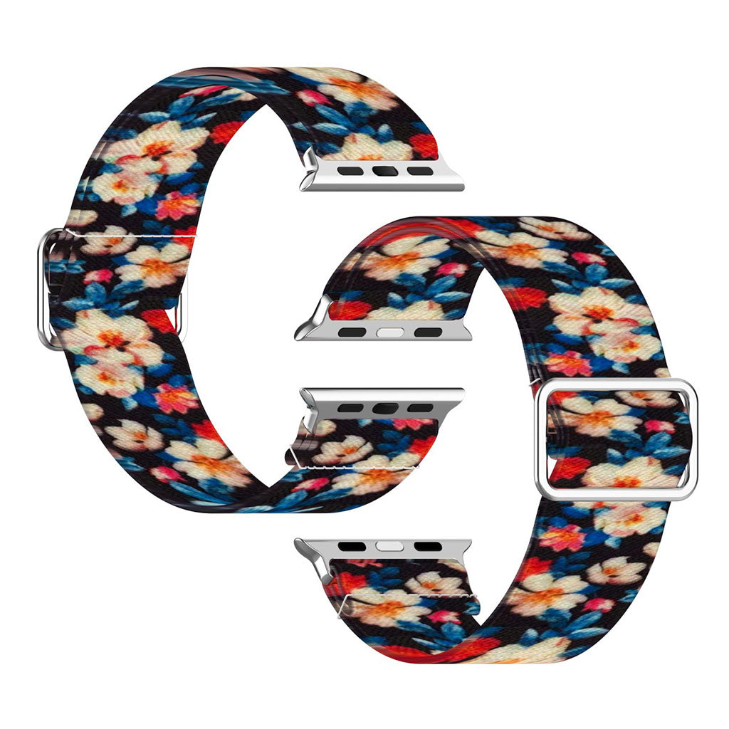 Apple Watch Series 6 / 5 44mm pattern printing watch band - Rhododendron#serie_4