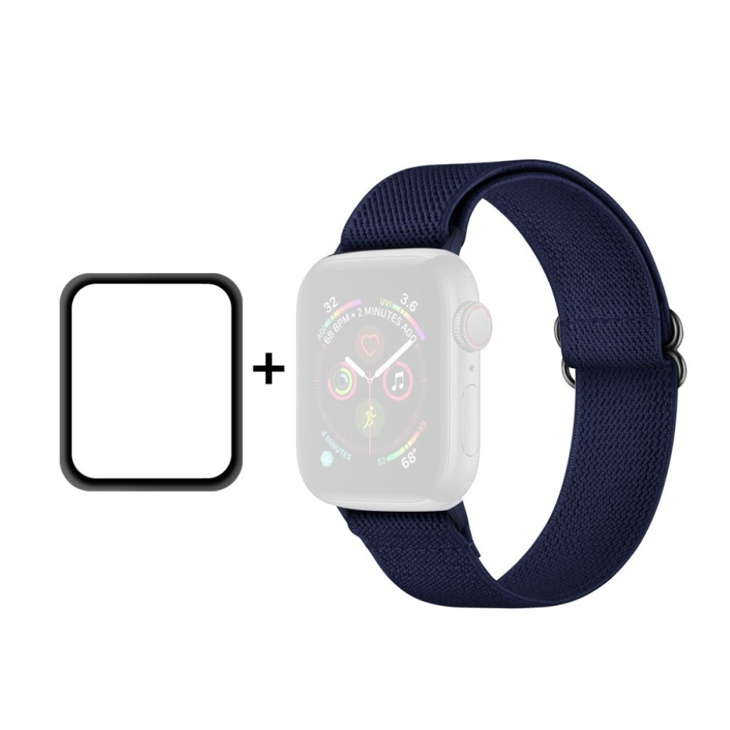 Universal Apple Plastik Rem med Skærmbeskytter - Blå#serie_2