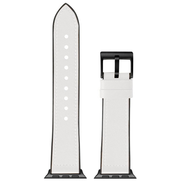 Super flot Universal Apple Kunstlæder og Silikone Rem - Hvid#serie_2