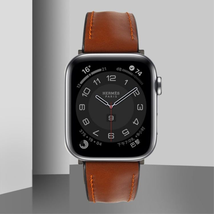 Rigtigt hårdfør Universal Apple Kunstlæder Rem - Orange#serie_2