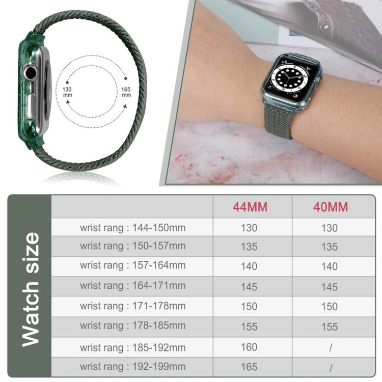 Meget slidstærk Universal Apple Nylon Rem - Størrelse: S - Grøn#serie_1